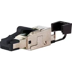 METZ CONNECT RJ45 Stecker Cat.6A Kabelzuführ.180 Grad 130E405032-E