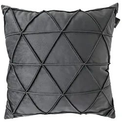 Kissen GLOSS grau (BH 45x45 cm) - grau - BH 45x45 cm