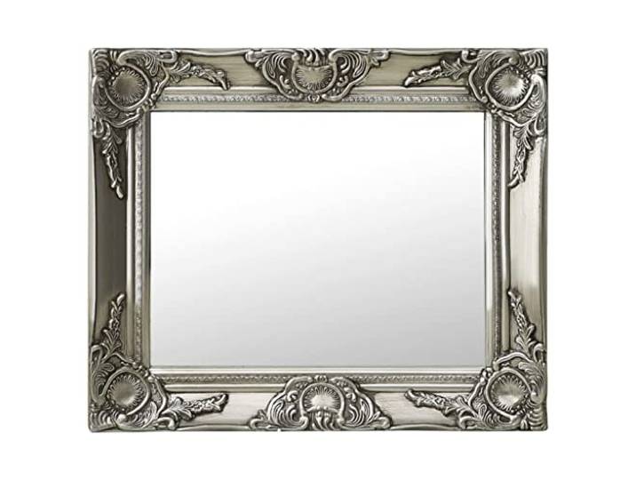 vidaXL Miroir Mural Style Baroque 50x40 cm Argenté
