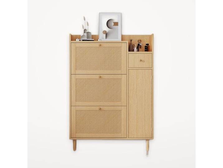 Meuble à chaussures: Les chambres ou les salons pour vous offrir un aspect élégant et organisé Naturel En MDF