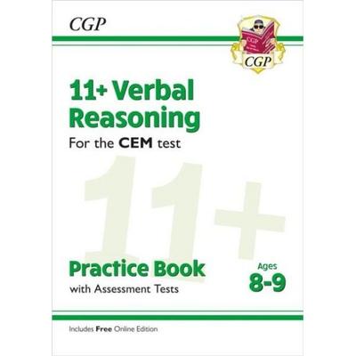 11+ CEM Verbal Reasoning Practice Book & Assessment Tests - Ages 8-9 (with Online Edition), Taschenbuch von Cgp Books, CGP Books, 978-1-78908-169-5