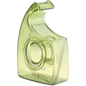 Tesa Klebebandabroller 57956 Easy Cut ecoLogo grün, Handabroller für Klebeband 19mm x 33m