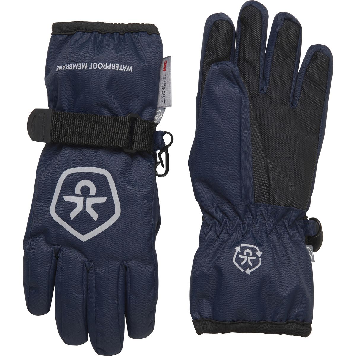 Color Kids Gloves Waterproof 5458 total eclipse (870) 8-10Y 5458-870-8-10Y