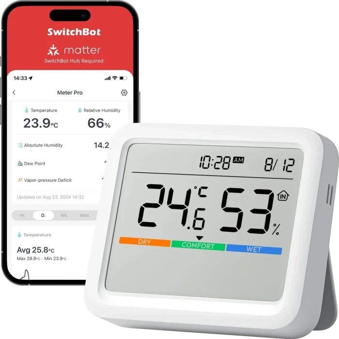 SwitchBot Meter Pro Wetterstation Thermometer Hygrometer ws