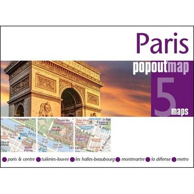 Paris Double, Karte von Popout Map, Popout Maps, 978-1-917131-33-9
