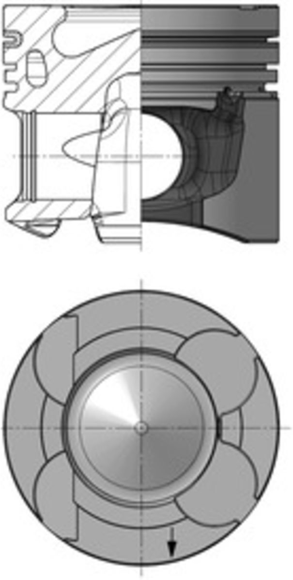Kolbenschmidt Pistone 40 363 600