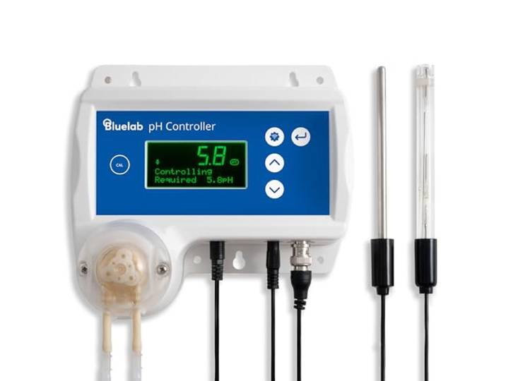 Bluelab pH Controller Wi-Fi – 24/7 pH-Überwachung im Reservoir, automatische Dosierung, Edenic-Integration, austauschbare Sonden, Sicherheitsfeatures – Für Hydrokulturen & Zimmerpflanzen