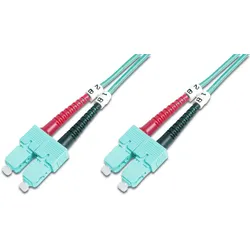 Digitus LWL Multimode OM 3 Patchkabel, SC / SC
