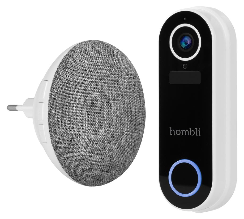 Hombli Smart Deurbel 2 wit met gong