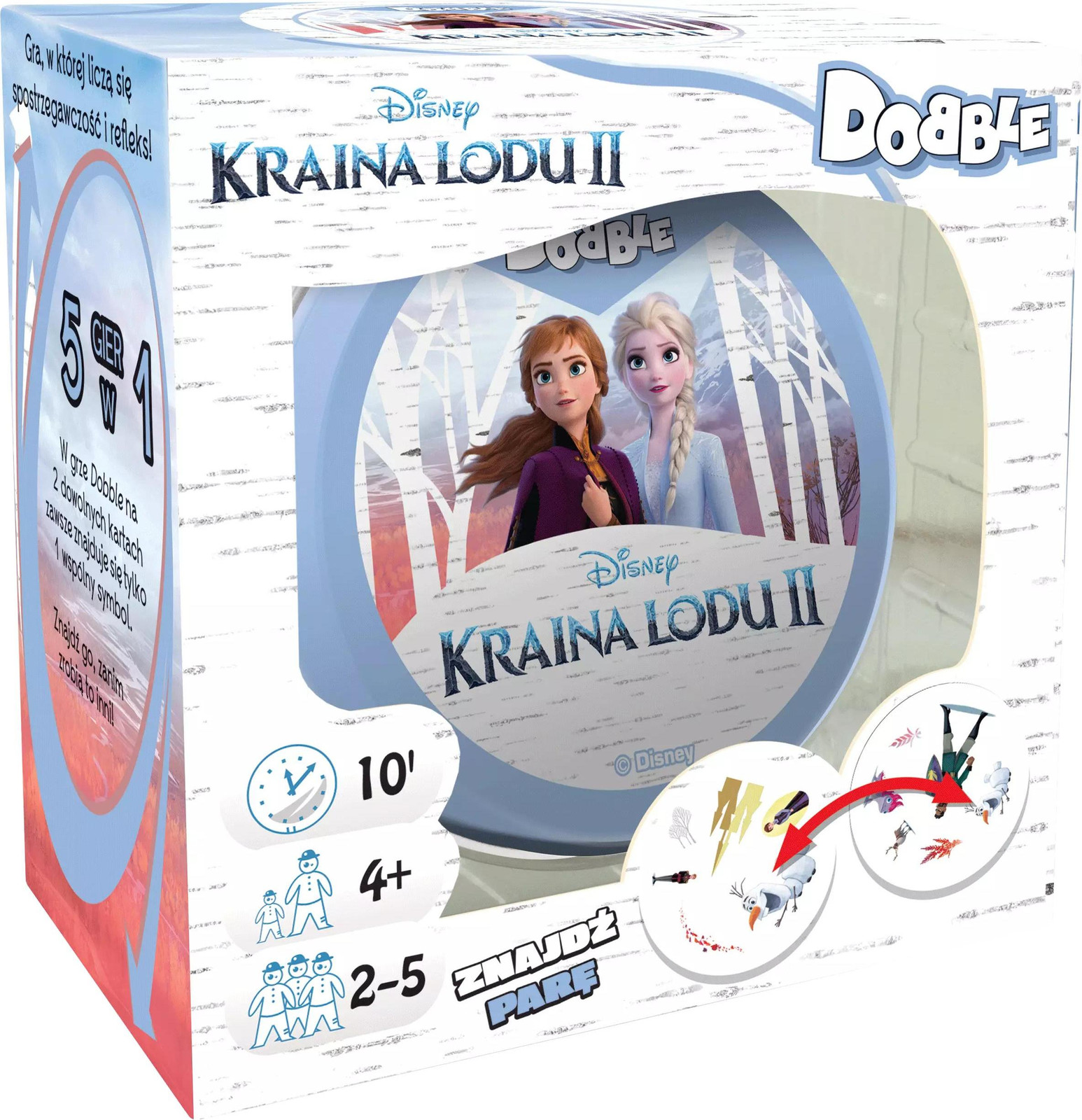 Zygomatic Rebel Dobble Frozen 2 kaartspel voor kinderen vanaf 4 jaar