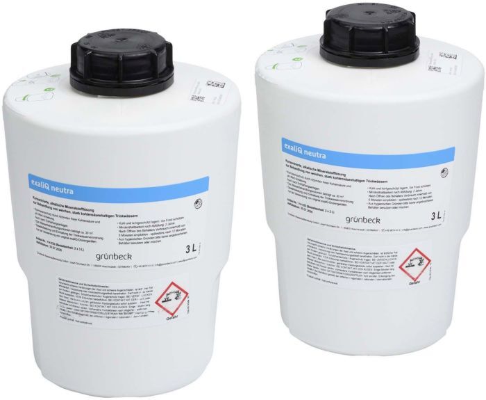 Grünbeck exaliQ Mineralstofflösung 114035 neutra, 2x3-Liter-Flasche