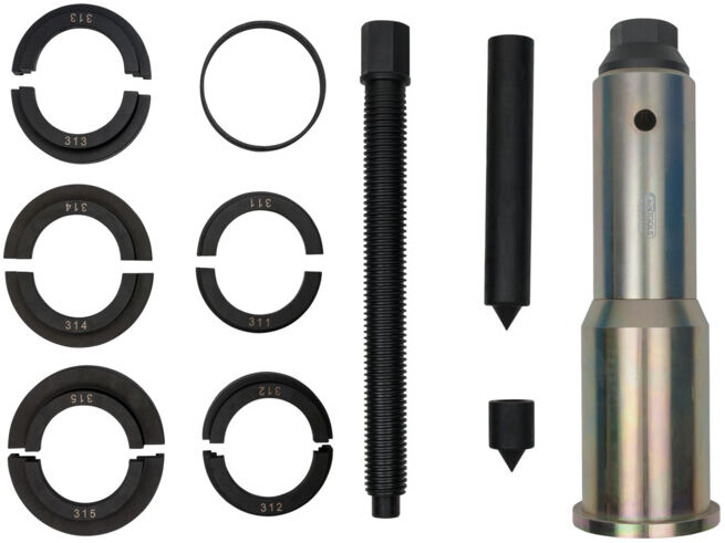Jeu d'extracteurs pour roulements à bille et roulements inclinés, 15 pcs KS Tools (460.0480)