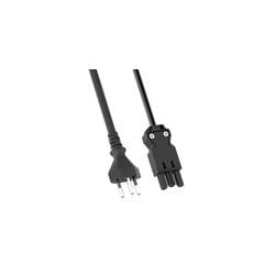 Bachmann 375018 Strom Netzkabel Schwarz 5 m