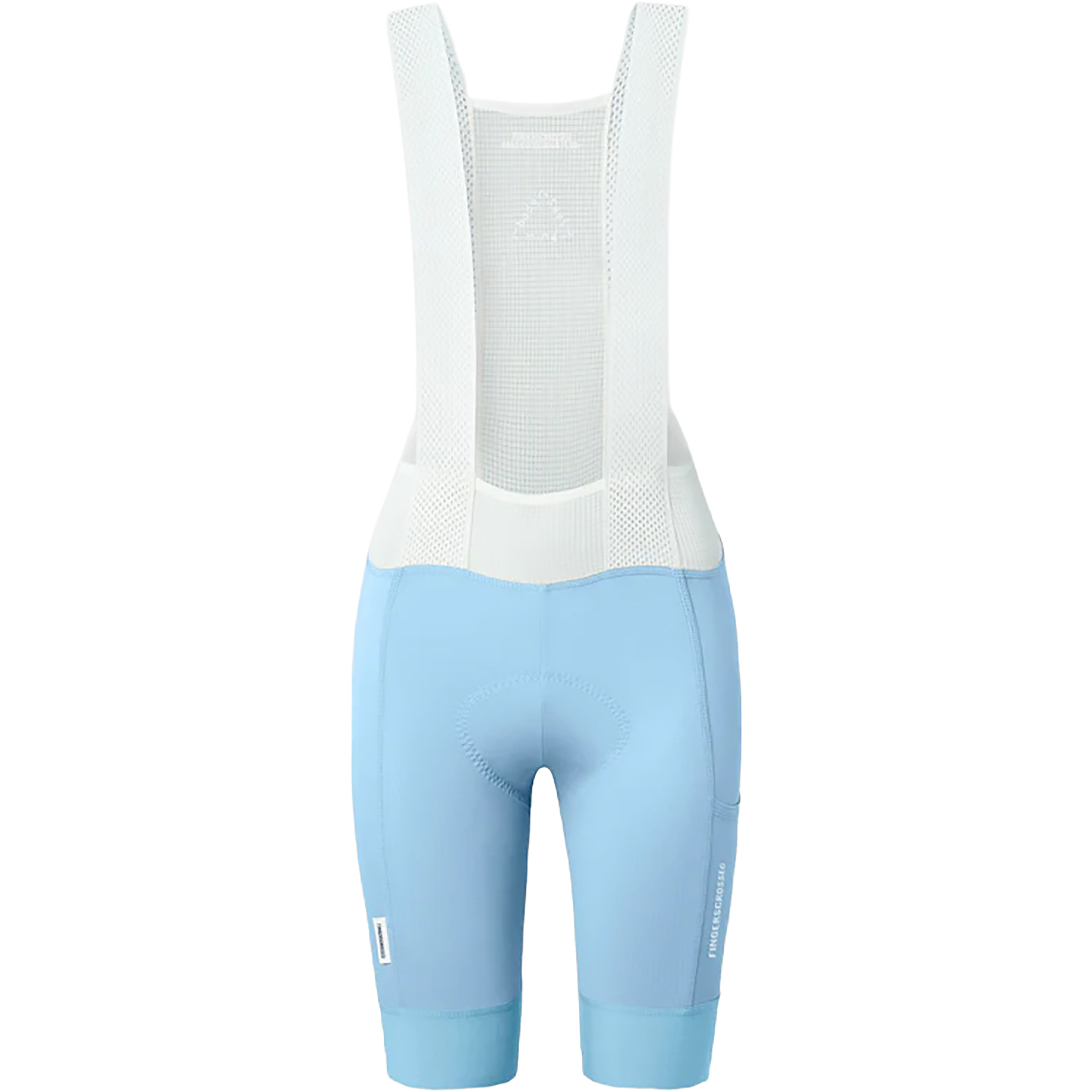 Fingerscrossed Road Super Light Plus+ Bib kurz Damen Fahrradhose blau Größe XS Rennrad Kompressionseffekt