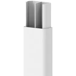 GGK 11956 Eckenkanal EK 15x35mm-9010, PVC, Unter-/Oberteil, 2 Kammern, alpinweiß EK 15x30-Set EK15x30Set  - 2 Meter