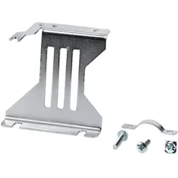 Eaton 172925 Montageadapter, mit Kabelschellen, für die Installation der Anschlussleitungen an der Netzseite, Baugröße FS1 DX-EMC-MNT-1N