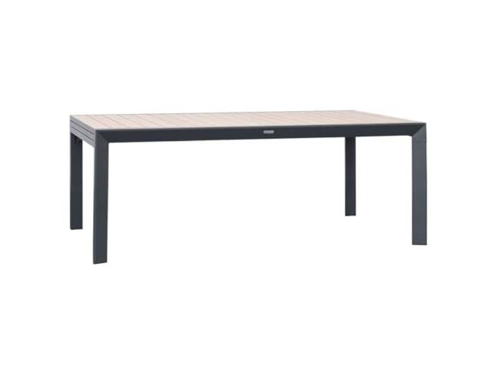 HESPERIDE - Table de Jardin 12 Places Evasion Extensible Honey Graphite