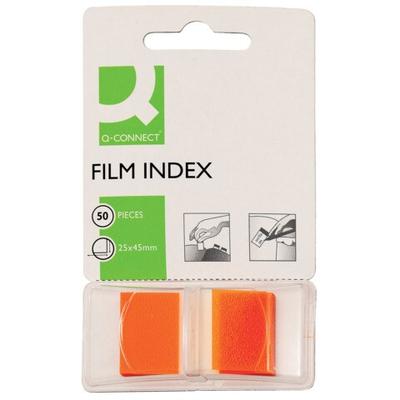 Index orange 25x45mm