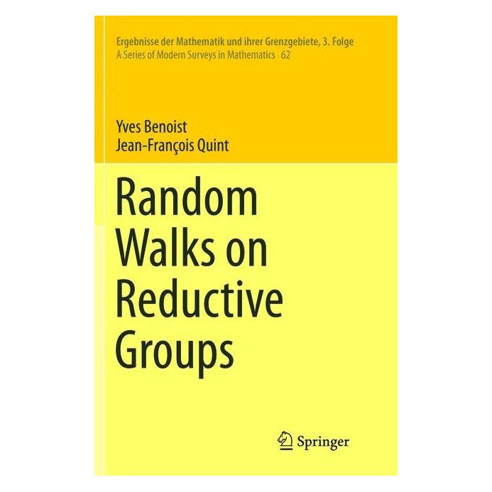 Springer Random Walks on Reductive Groups (Englisch, Softcover, Jean-François Quint, Yves Benoist) (56000626)