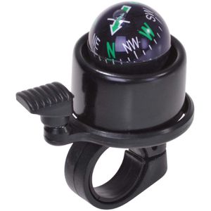 Filmer Fahrradklingel 41050, schwarz, Glocke, Mini, Aluminium