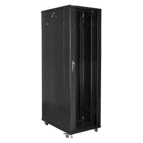Lanberg FF01-8042-12B Rack 42U Freistehendes Gestell (42 HE) (FF01-8042-12B)
