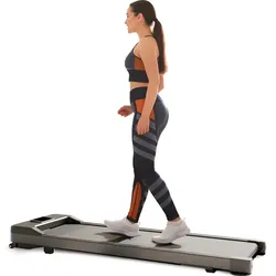 LETIX Elektrisches Laufband DeskWalk für zu Hause oder Büro, LCD-Display Motorisiertes Fitnessgerät, Schreibtisch Heimtrainer - Anthrazit - versch. Ausführungen