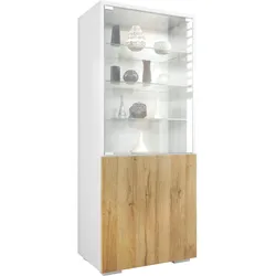 VITRINE Granada Eiche Natur