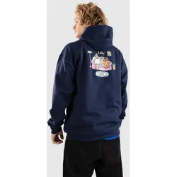 A.LAB Human Animals Hoodie navy Gr. XL