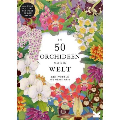 In 50 Orchideen um die Welt