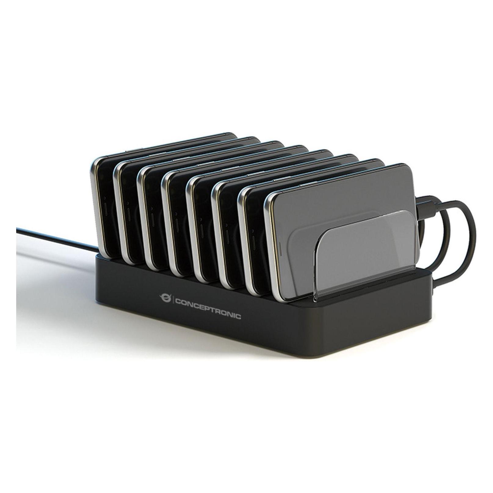 Conceptronic Ladestation (75 W, 8 Ports) (OZUL02B)