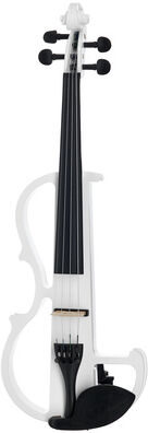 Harley Benton HBV 870LH/WH Electric Violin Blanc