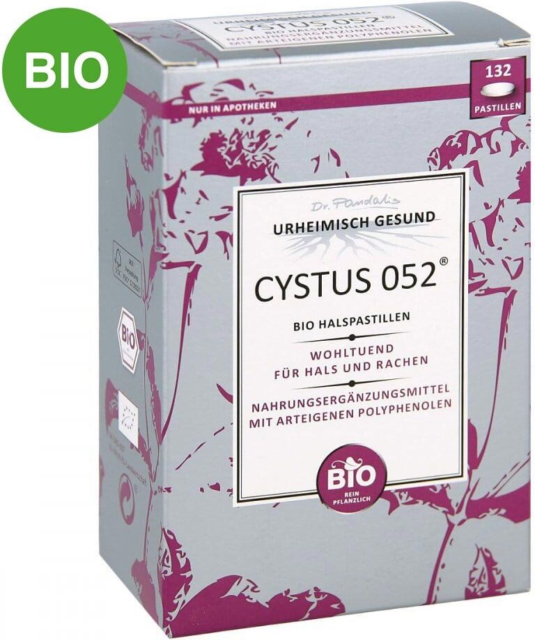 Cystus 052 Bio Halspastillen