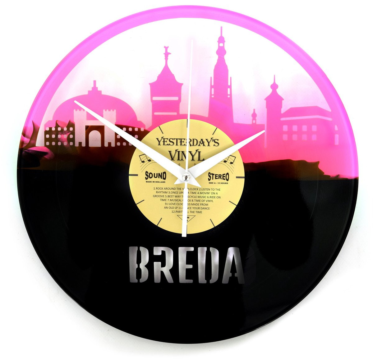 Yesterdays Vinyl Breda Vinyl Klok Limited Pink Edition