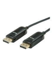 ROLINE DisplayPort-Kabel DisplayPort M bis M 30 m 4K Unterstützung aktiv Schwarz (14.01.3490)