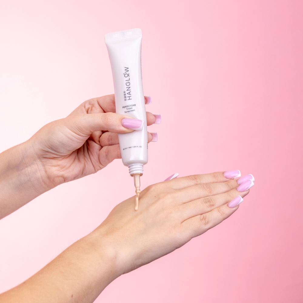 HanGlow Perfectone Tinted Tone-Evening Sunscreen 50mL 01 SPF50+