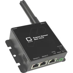 GUDE 7213-13 - LAN-Sensor, Temperatur, Luftfeuchte, Luftdruck, PoE