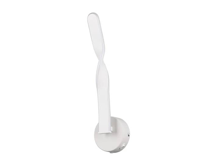 Reality Leuchten LED Wandleuchte Ginko R25791731, Metall Weiß matt, inkl. 11 Watt LED