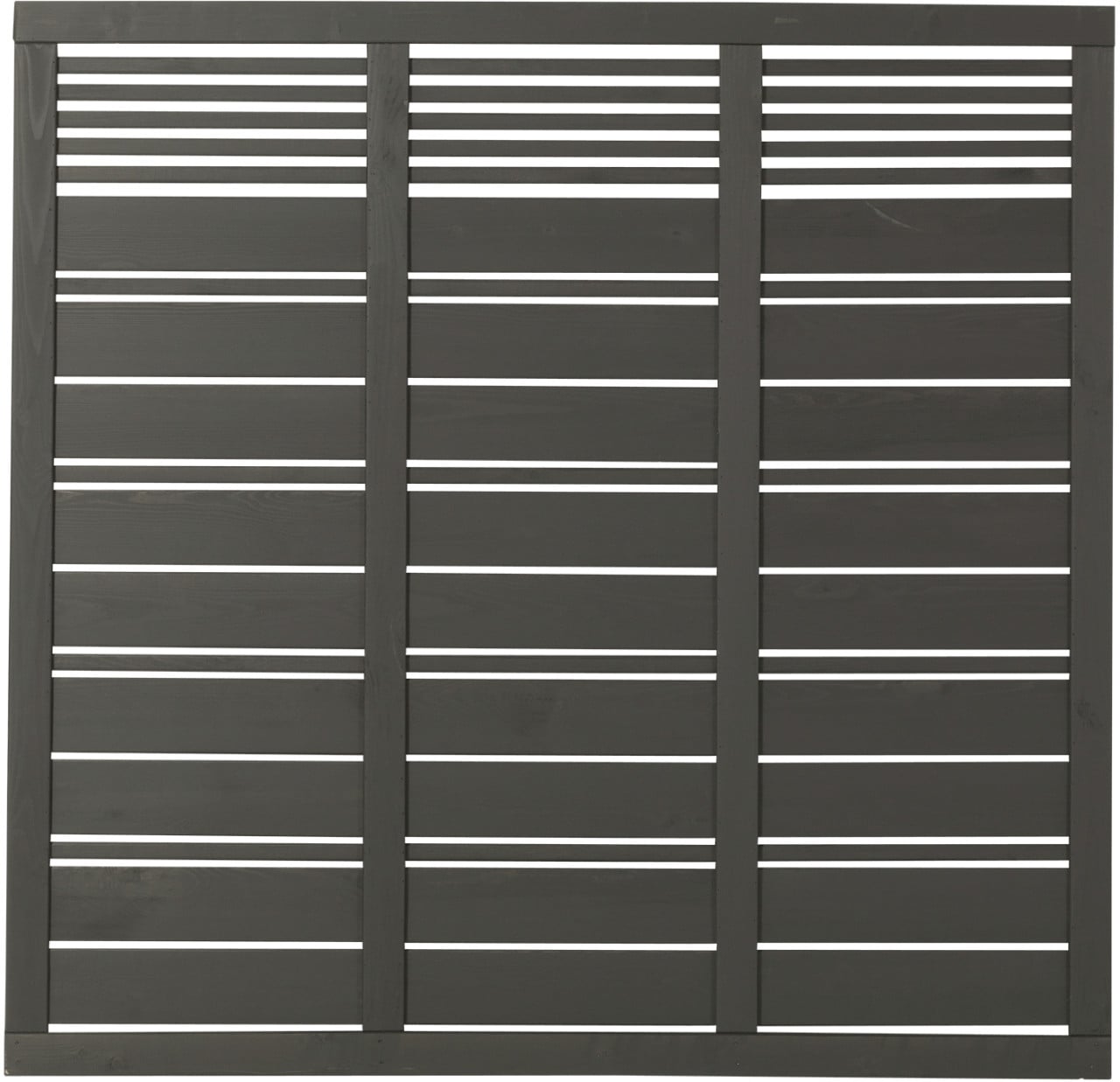 Plus Zaun Silence 176 x 170 cm umbragrau fungizidbehandelt
