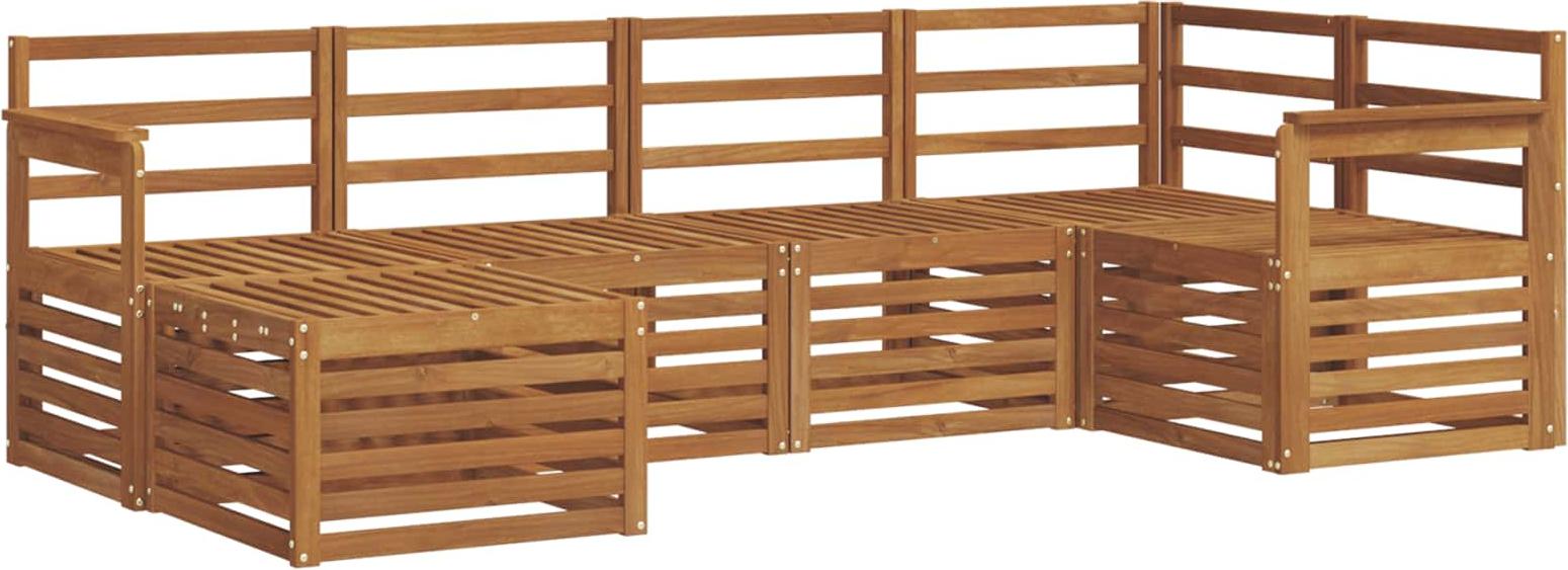 Ecksofa Set 6 pcs Natur