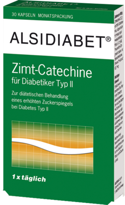Alsitan GmbH ALSIDIABET Zimt-Catechine f.Diab.Typ II 1xtägl.Kps 146 g 03896675