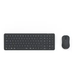 HAMA WKM-300 Funktastatur mit Maus, schwarz, USB, DE