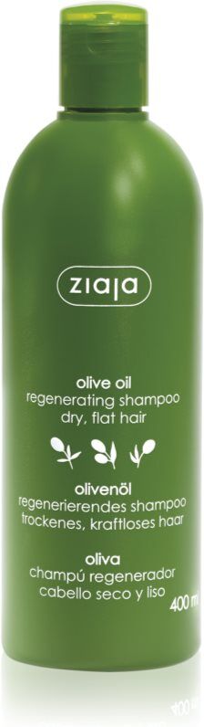 Ziaja Natural Olive shampoing régénérant pour cheveux secs 400 ml