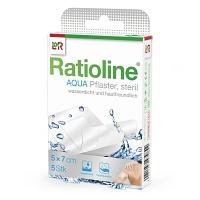 RATIOLINE aqua Duschpflaster Plus 5x7 cm steril 5 St