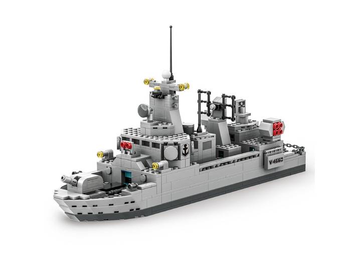 WANGE Destroyer 533 stuks bouwstenenset voor hobbybouwers