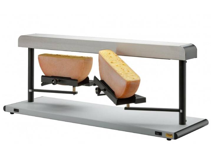 TTM Raclette Evolène , silber (silberfarben), B:28cm H:40cm T:100cm, Raclettes, Raclette