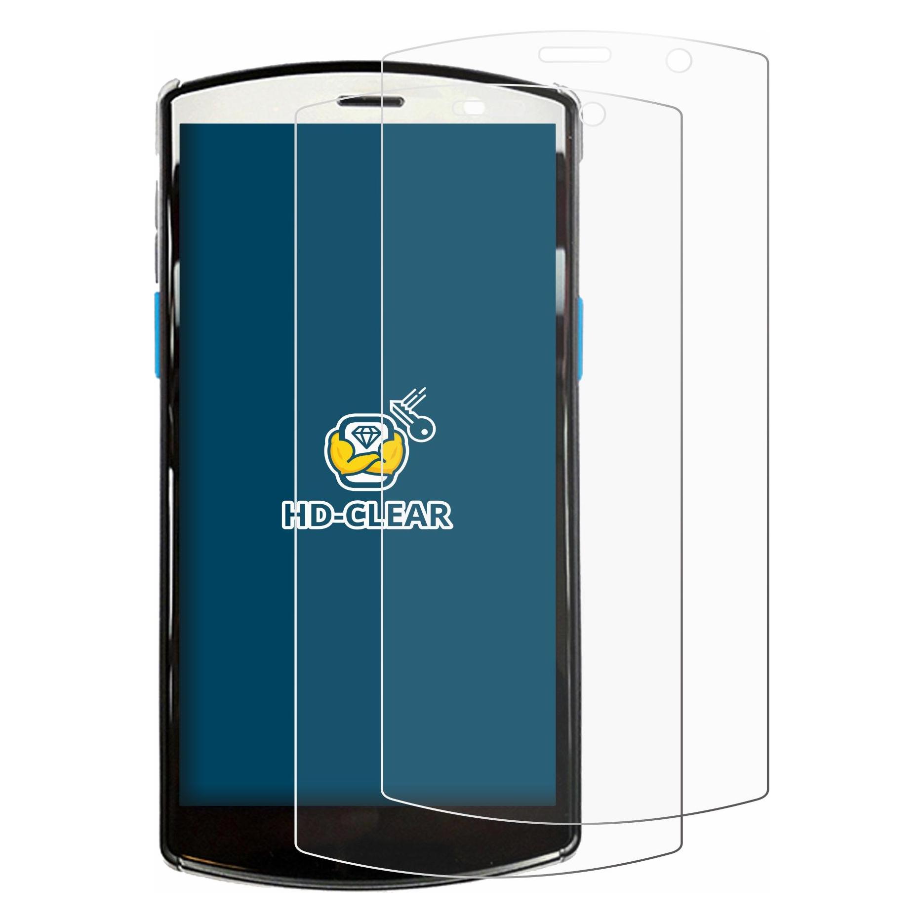 Brotect Schutzfolie für Unitech EA510 Displayschutz Displayschutzfolie Folie Klar Transparent (1861449)