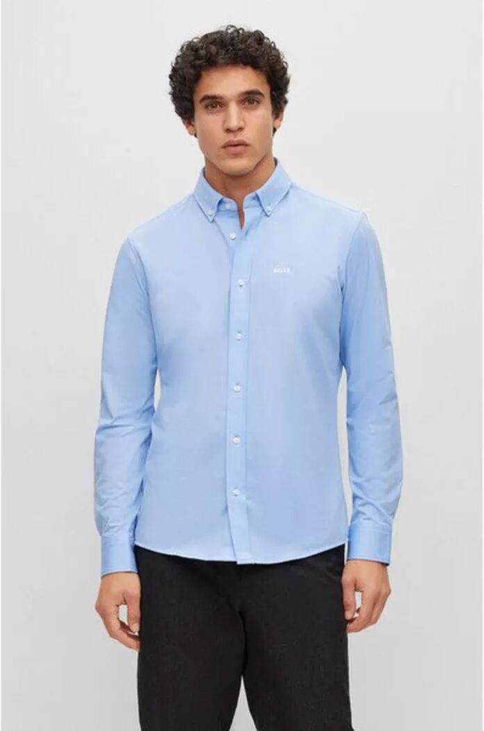 Boss BLACK - Hemd, langarm, für Herren, Hellblau, Größe 44