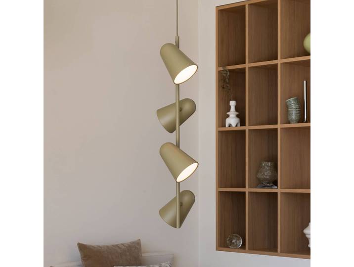 IT´S ABOUT ROMI Hängelampe Salamanca, dimmbar, grün, für Wohn- / Esszimmer, Metall, Modern, Pendelleuchte