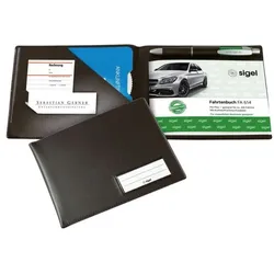 Sigel Fahrtenbuch-Einband »EF610« (für A6 quer) schwarz