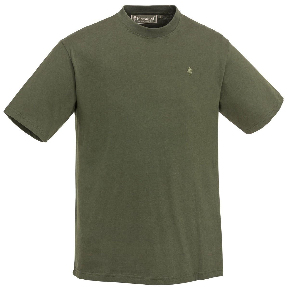 Pinewood 3-Pack T-shirt green/h.brown/khaki (720) L 1-54470720007